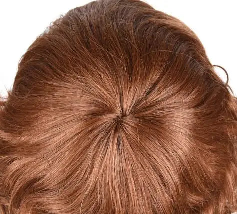 UNA Short Human Hair Wigs For Women Remy Natural Wavy Human Hair Indian Human Hair Wigs Machine Hair Wigs 6"