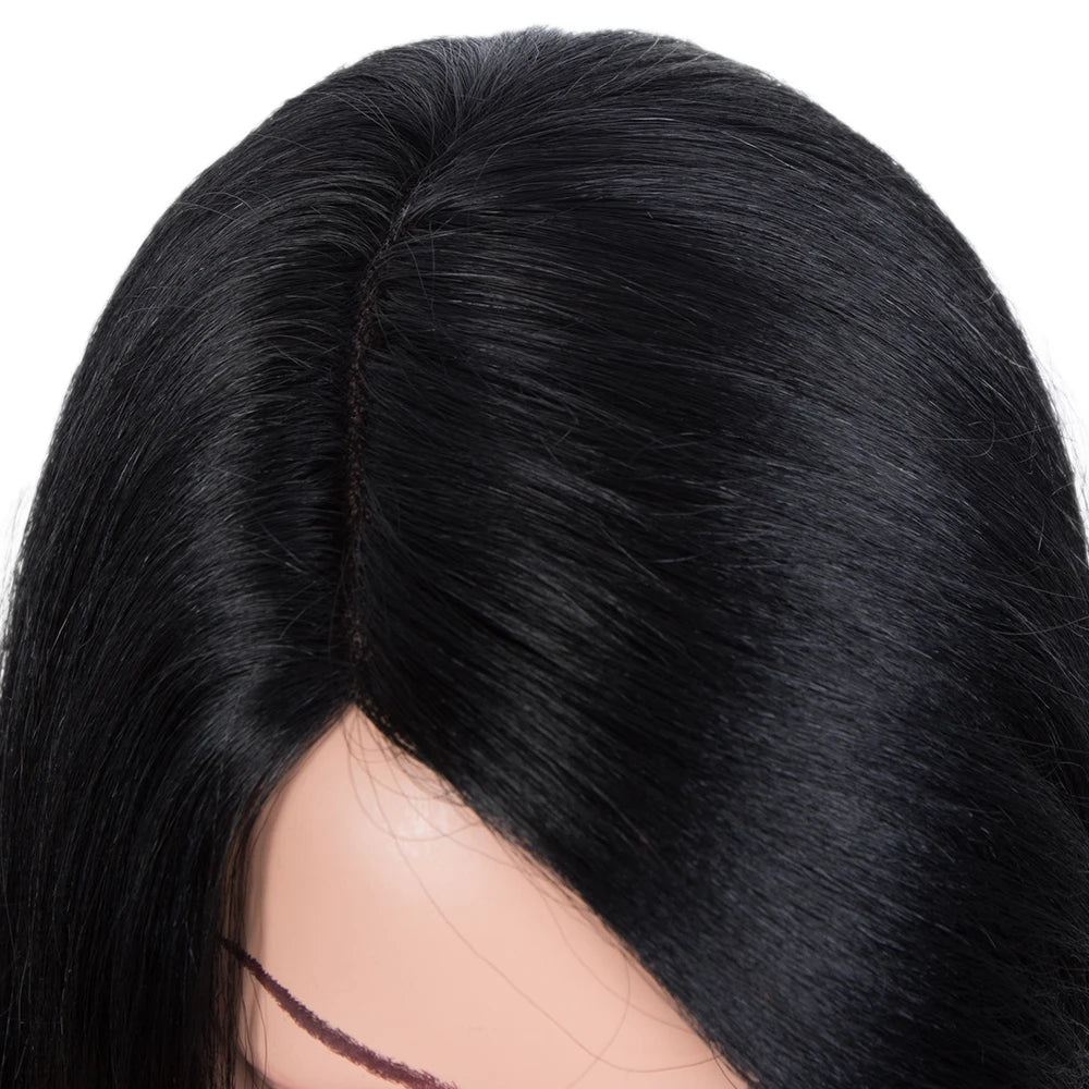 Sleek Human Hair Wigs For Women Highlight Colored Human Hair Wigs Lace Wig Straight Brazilian Hair Wigs 24 Inch Long Wig