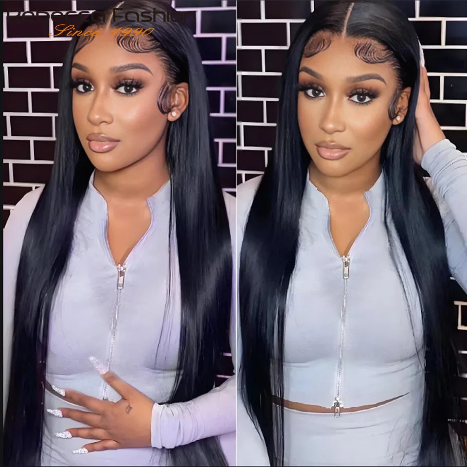 Malaysian Straight Hair Wigs 13*5*1 T Lace Front 100% Human Hair Wigs For Black Women PrePlucked 100% Human Hair Remy Hair Wigs