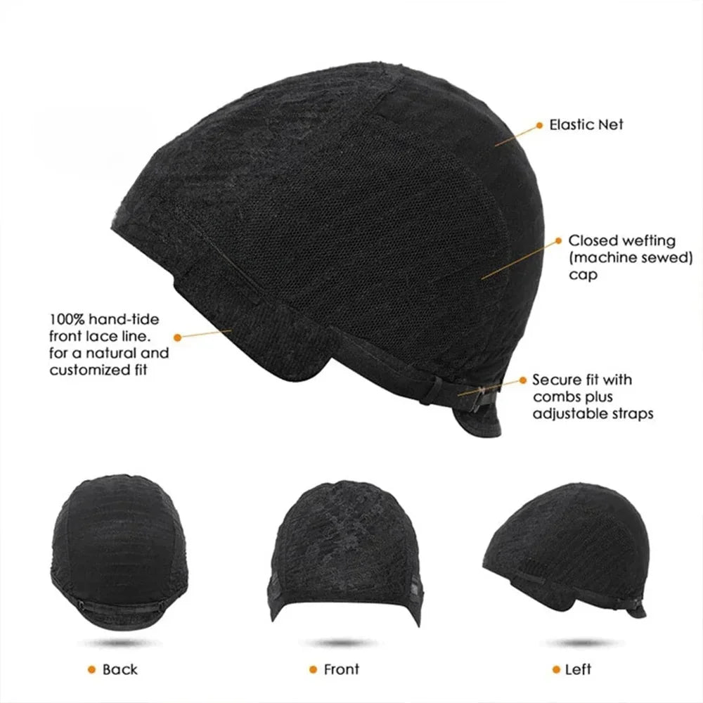 Human Hair Wig Looking Pixie Cut with Bangs Afro Kinky Curly wig  Full Machine Made For Wome