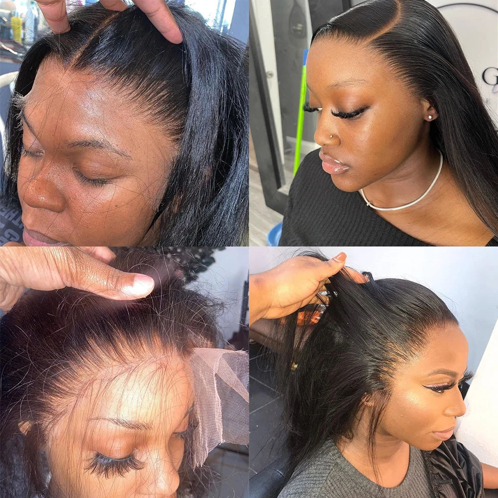 13x4 Real HD Lace Wigs Straight Human Hair Wigs Human Hair 30 Inch Lace Front Wig Human Hair Wigs Brazilian Hair Wigs For Women