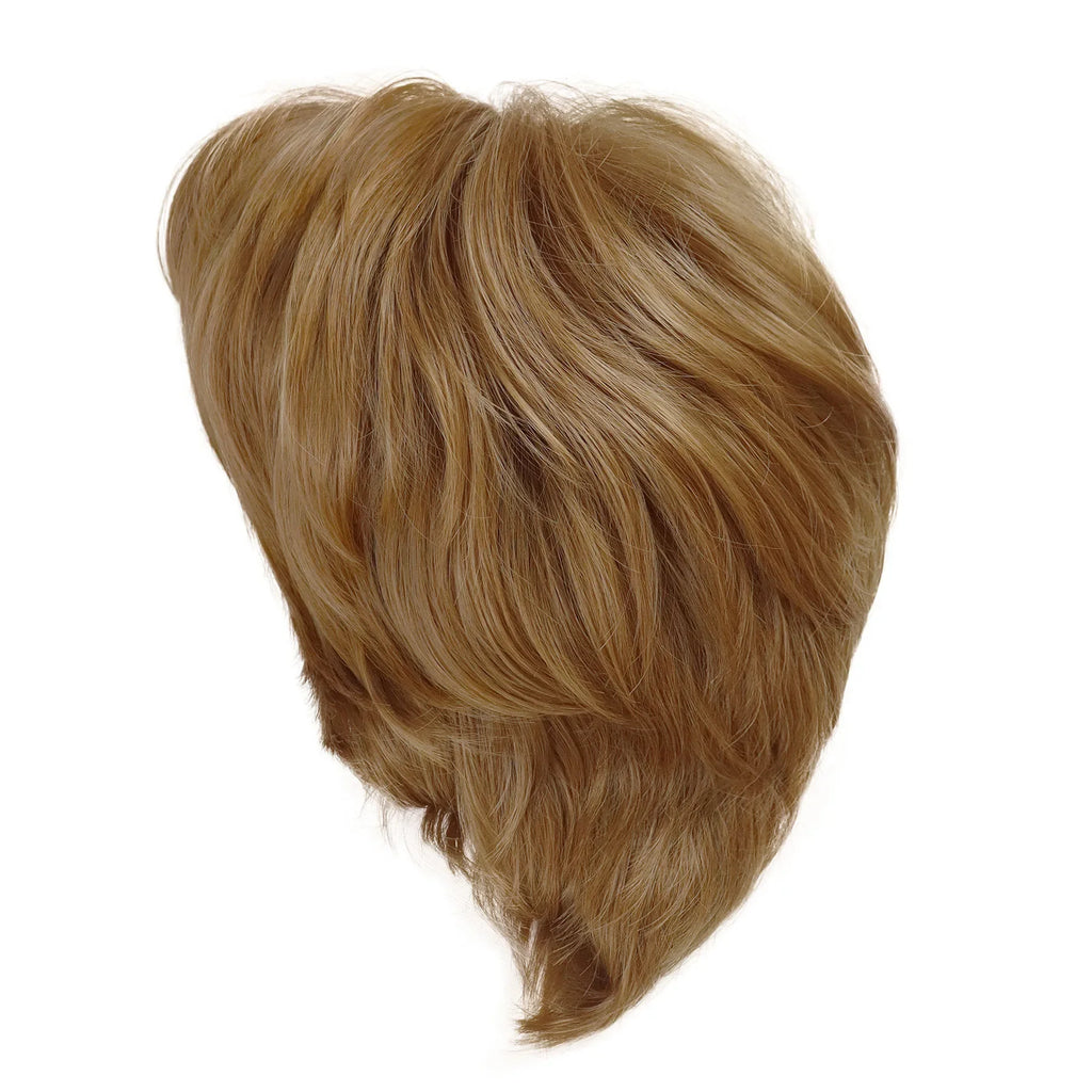 Short Wigs for Men Synthetic Hair Blonde Wig with Bangs Cosplay Wigs Halloween Costume Drag Party Straight Haircuts Roleplay