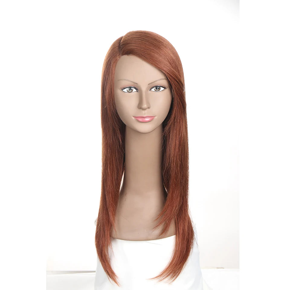 Sleek Human Hair Wigs For Women Highlight Colored Human Hair Wigs Lace Wig Straight Brazilian Hair Wigs 24 Inch Long Wig
